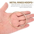 thumbnail image 1 of 10 Pack 3 Inch Gold Dream Catcher Metal Rings Hoops Macrame Ring for Dreamcatchers and Crafts, 1 of 5