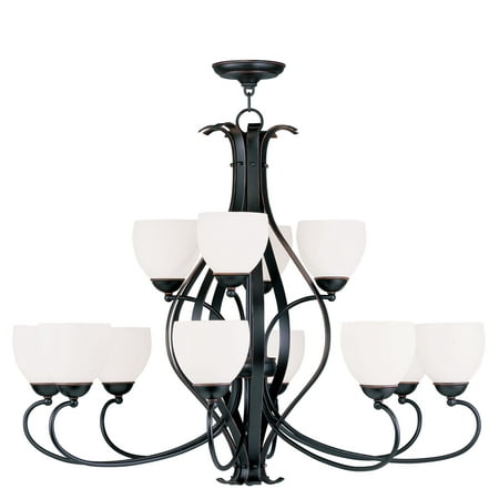 Livex Lighting Brookside 12 Light Chandelier
