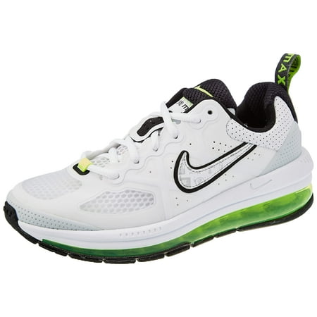 

Nike Air Max Genome Boys Shoes Size 4 Color: White/Green/Grey
