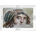 thumbnail image 3 of Turkey, Zeugma,House of the Gypsy Girl, Mosaic, Framed Art Print Wall Art Sold by ArtCom, 3 of 6