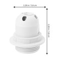 thumbnail image 2 of Phenofice 10Pcs Heat Resistant Plastic Lamp Bases for Light Bulbs and Home Use, 2 of 8