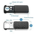 thumbnail image 4 of 30X/60X/90X Pocket Magnifier - ABS, with LED Light & Blacklight, Portable, for Jewellery, Diamonds, Gems, Rocks, 4 of 6