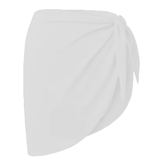 Jesscasday Women Swimsuit Wrap Skirts Solid Color Beach Cover Up Beach Wrap Sarongs Skirt
