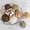 Beige White, variant on Nine 3.5-inch fall decorative balls, rattan balls, spherical bowls, and vase fillers for home parties, weddings, and display decorations.