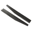 thumbnail image 2 of 2 piezas de alerones laterales de fibra de carbono para coche, universales, para labio lateral, extensión de alerones, 2 of 14