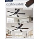 thumbnail image 3 of Ventilador de techo Fanbulous 122 cm con luces y control remoto de 6 velocidades, 3 of 7