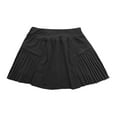 thumbnail image 3 of Pantalones cortos de tenis para mujer Yinane Cintura alta Ropa deportiva suave negro L, 3 of 8