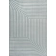 thumbnail image 4 of JONATHAN Y SCANDINAVIAN 4 x 6 Area Rug, Odense Minimalist Angle Geometric - Light Blue/Cream, SCN101F-4, 4 of 11