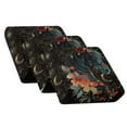 thumbnail image 5 of Xoenoiee Horse Hibiscus Moon Star Pattern 3 Pcs Couch Cushion Covers Stretch Furniture Sofa Washable Replacement Seat Covers with Elastic Bottom for Indoor and Outdoor, 5 of 7