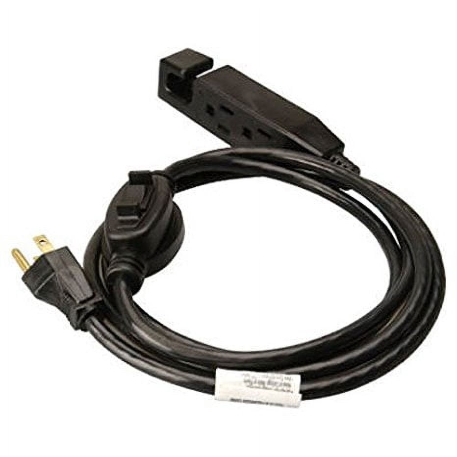 Master Electrician 04005ME 6 ft. Black Indoor Extension Cord