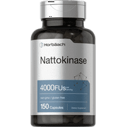 Nattokinase Supplement | 4000 FU | 150 Capsules | by Horbaach