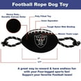 thumbnail image 2 of Pets First Nfl Las Vegas Raiders Nylon Football-Licensed, 2 of 6