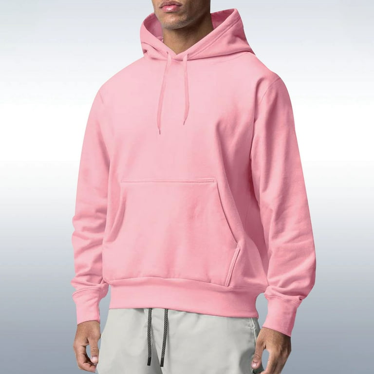 Xuemjiao Sweatshirt for Men Men's Sportswear Solid Color Fleece