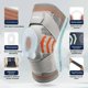 thumbnail image 3 of AOLIKES 7731 1Pc Basketball Knee Brace Silicone Padded Knee Support Running Knee Compression Sleeve, 3 of 5