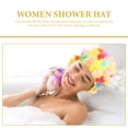 thumbnail image 2 of Miangastore Women Swim Hat with Flower Petals Design for Pool Protection Lightweight Nylon Multi Color One Size, 2 of 8