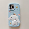 thumbnail image 1 of Sanrio-Funda de teléfono suave de Gel de sílice Cinnamoroll, carcasa trasera anticaída para IPhone 14, 13, 12, 11 Pro Max, 11 Fivean unisex, 1 of 2