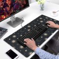 thumbnail image 2 of Long Mouse Pads for Desk,Dark Blue Sun Moon Star Pattern Desk Mats on Top Of Desks, Desk Mouse Pad Extra Large with 3mm Non-Slip Base and Stitched Edge for Gaming,Office,Work,Home 31.5"x15.7", 2 of 6