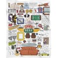 thumbnail image 2 of Friends Blanket Fleece Throw Blanket,Soft Warmer Flannel Blanket,Double-Layer Printed Blanket for Couch,Bedding,Sofa,Living Room and Camping 50"X40", 2 of 5