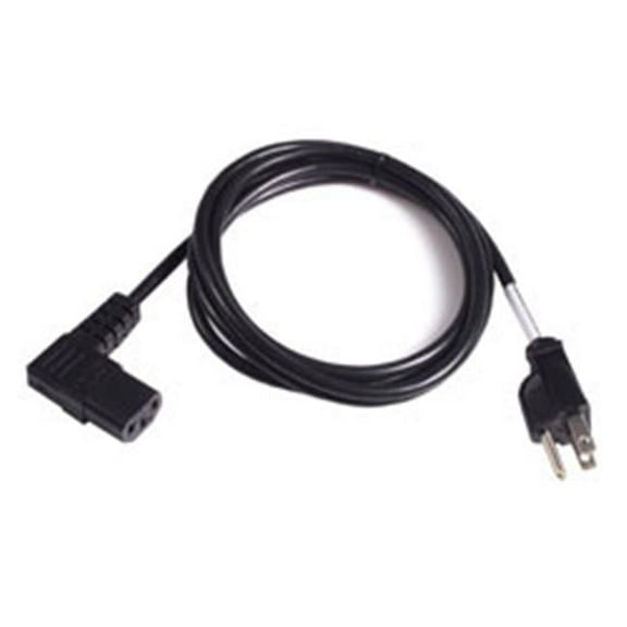 6ft NEMA 5-15 to C13 Right Angle Power Cable
