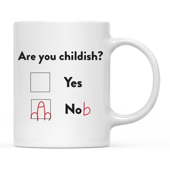 Andaz Funny Profession Childish Quote Ceramic Coffee Mug