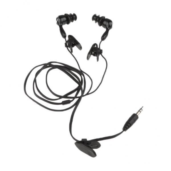 2.5mm Impermeable Running Natación Auriculares Auriculares Auriculares Auriculares, Impedancia: 32 ohmios