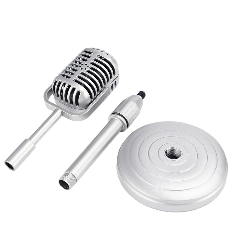 3 Pcs Retro Microphone Props Vintage Microphone Toy Prop with