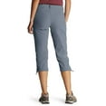 thumbnail image 2 of Eddie Bauer Women's Rainier Tech Capri Pant US, Numeric, 14, Regular, Regular, Gray, 2 of 3