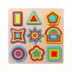 thumbnail image 3 of Rompecabezas de forma de madera Colorido Regalo educativo temprano Aprendizaje Forma Junta para 3 4 5 6 años Niños en edad preescolar Niños Estilo A, 3 of 9
