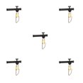 thumbnail image 3 of Eigraketly 10 piezas de anzuelos de pesca fuerte clip de liberación ABS divisor de gancho giratorio accesorios de aparejos grandes regalos Type2 NO2, 3 of 6