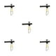 thumbnail image 2 of Yuarrent 10 piezas ganchos de equilibrio de pescado clip de liberación anti-bobinado ABS divisor de gancho de servicio pesado accesorios de pesca al aire Type2 NO2 Yuarrent CBP391261, 2 of 6