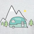thumbnail image 3 of CafePress - Happy Camper T Shirt - Men's Classic Graphic T-Shirt, 3 of 4