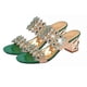 thumbnail image 1 of Sandalias de playa de verano para mujer, sandalias elegantes con diamantes de imitación, sandalias de plataforma-Verde-35.5 Bolígrafo Bolígrafo Bolígrafo de papelería, 1 of 5