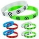 thumbnail image 3 of KAKOWELY 20 pulseras de silicona de fútbol: pulseras de equipo de fútbol para fanáticos - Pulseras de silicona impermeables para eventos deportivos y recuerdos de fiesta, 3 of 5