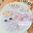 thumbnail image 2 of Estuche de lentes de contacto de Hello Kitty Kawaii Kuromi My Melody, caja de almacenamiento para el cuidado de los lentes de contacto de la muñeca de dibujos animados Sanrioed Anime Girl, 2 of 4