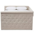 thumbnail image 3 of Baxton Studio Amaya Tufted Queen Daybed in Light Beige, 3 of 8