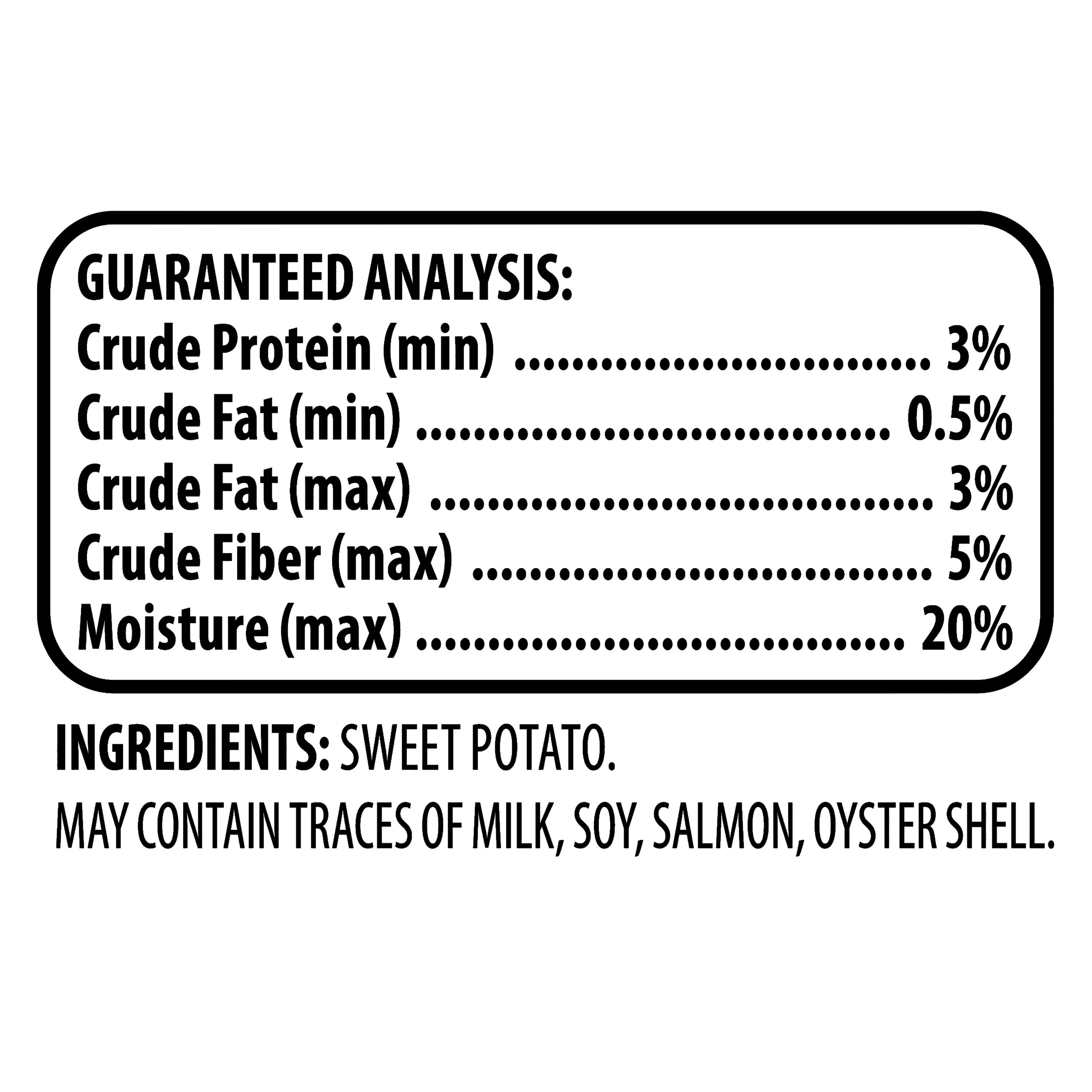 (4 pack) Golden Rewards Sweet Potato Slices for Dogs, 12 oz Bag