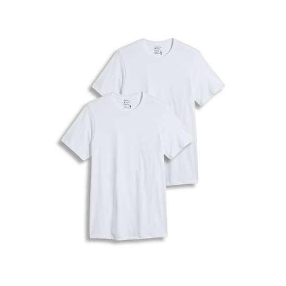 Jockey Men's Tall Man Classic Crew Neck Undershirt - 2 Pack