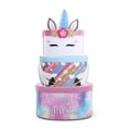 thumbnail image 2 of Alder Creek Gift Baskets Born to Sparkle Unicorn Gift Tower (7 Items), 2 of 2