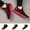 Black, variant on Modisza Mens Running Shoes Slip on Tennis Walking Sneakers Workout Athletic Casual Sport Shoes with Arch Support Red 7