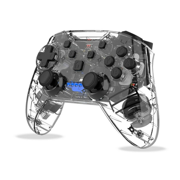 Wireless Switch Controller Fit For Nintendo Switch Switch Lite Tsv Ergonomic Pro Gaming Controller Bluetooth Gamepad Joystick Joypad With Gyro Sensor Dual Vibration Motors And Motion Control Walmart Com Walmart Com