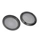 thumbnail image 1 of 2 Cubias para parrilla de Altavoz de Coche, Protector de Cubierta de Subwoofer Decorativo de Malla Redonda de Aluminio de Hierro Con 8 Tornillos de 97 mm, Para Altavoces,, 1 of 7
