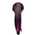 thumbnail image 4 of Guardurnaity Accesorios para el cabello, peluca, banda elástica para el cabello, herramienta trenzada torcida de princesa, bandas de goma, lazos simples, Cuidado del cabello Rosa roja Guardurnaity MR4909-03, 4 of 5