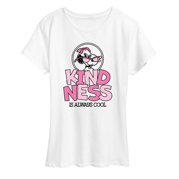 Peanuts - Kindness Is Always Cool - Women's Short Sleeve Graphic T-Shirt