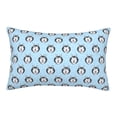 thumbnail image 3 of Salouo Husky Head Print Print Pillow Case Cover,Wrinkle-Free Bed Pillow Cover Pack of 1 Home Decor Fade-Resistant and Stain-Resistant ,Pillows Not Included -20"x30", 3 of 8
