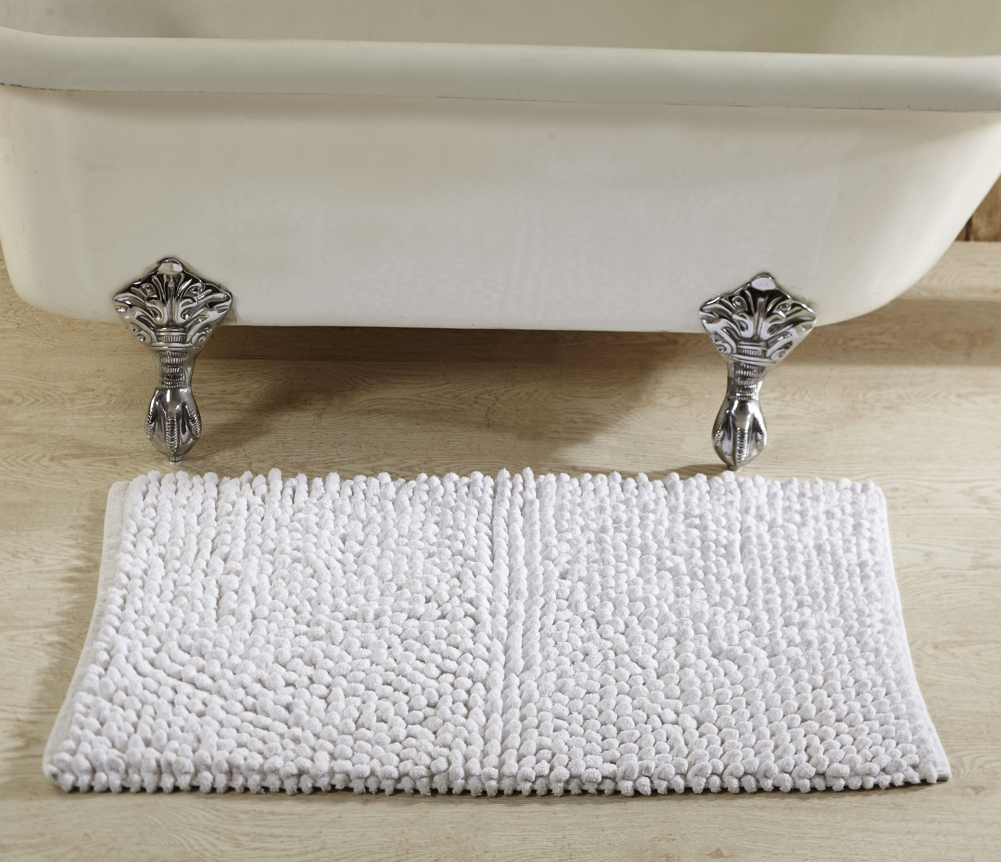 Better Trends Loopy Chenille Collection is Ultra Soft, Plush and Absorbent Tufted Bath Mat Rug
