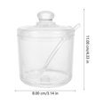 thumbnail image 2 of 1 Set Acrylic Sugar Bowl Seasoning Pot Container with Spoon for Home Kitchen, 2 of 6