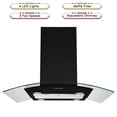 thumbnail image 6 of Island Range Hood 30-inch Kitchen 3-Speed Extractor Fan Vent Hood Airflow 900CFM, 6 of 10