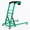 Green Engineering, variant on Top Side Creeper, 48 in-68 in Adjustable Height, 400 LBS Capacity, High Top Automotive Creeper with 6 Swivel Caster Wheels,Foldable Creeper for Garage Shop,Blue