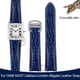 thumbnail image 2 of Correa de reloj de piel de cocodrilo para Car-tier TAN-K MUST Caleb London Pulsera de reloj de piel de cocodrilo Correa con hebilla plegable Negro Marrón Azul, 2 of 5