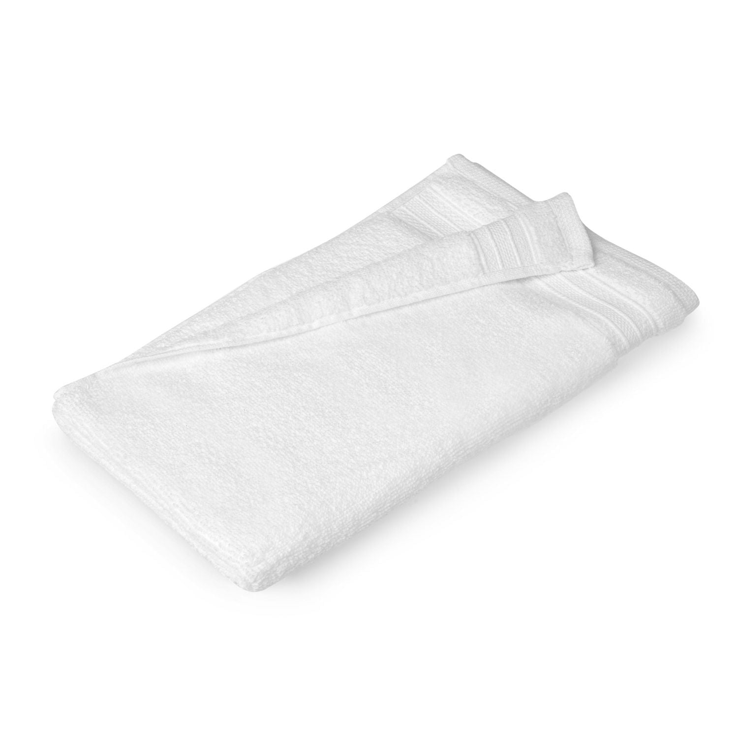 hometrends Solid 100% Cotton Bath Towel, 1 Piece, 550 GSM, Highly Absorbent & Soft Bathroom White